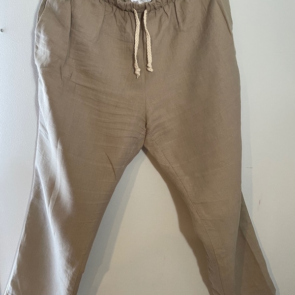 Zara Pants & Jumpsuits Zara Linen Pants Poshmark